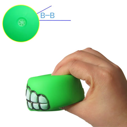 Gimmick Teeth Ball Toy