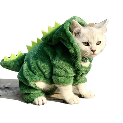 Funny Dinosaur Cat Cosplay Costume