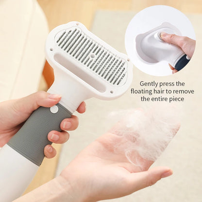 3-in-1 Quiet Pet Hair Dryer & Comb Brush