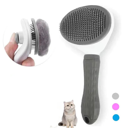 Self-Cleaning Cat Hair Removal Comb