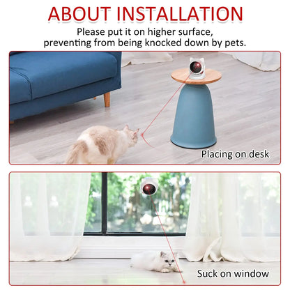 Automatic Rechargeable Cat Laser Toy