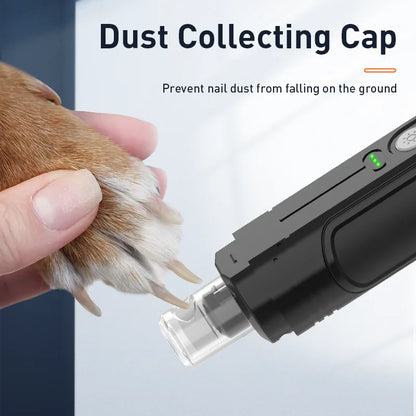 Electric CatNail Grinder with LED Lights