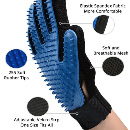 Cat & Dog Grooming Massage Gloves