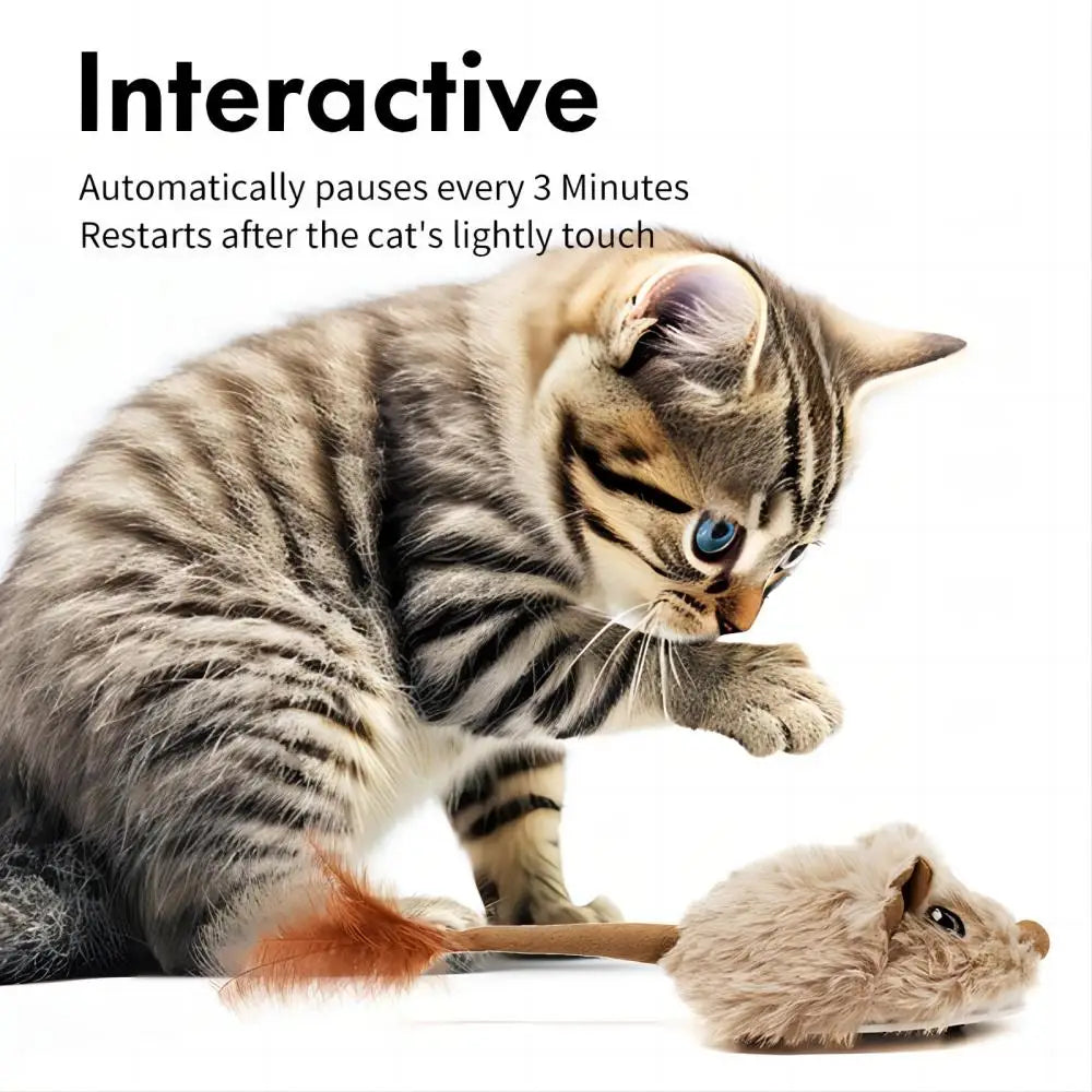 Rechargeable Motion Mouse Cat Toy