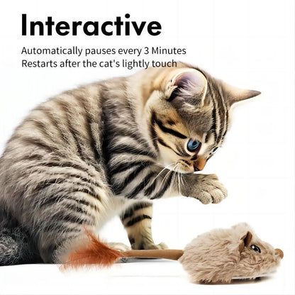 Rechargeable Motion Mouse Cat Toy