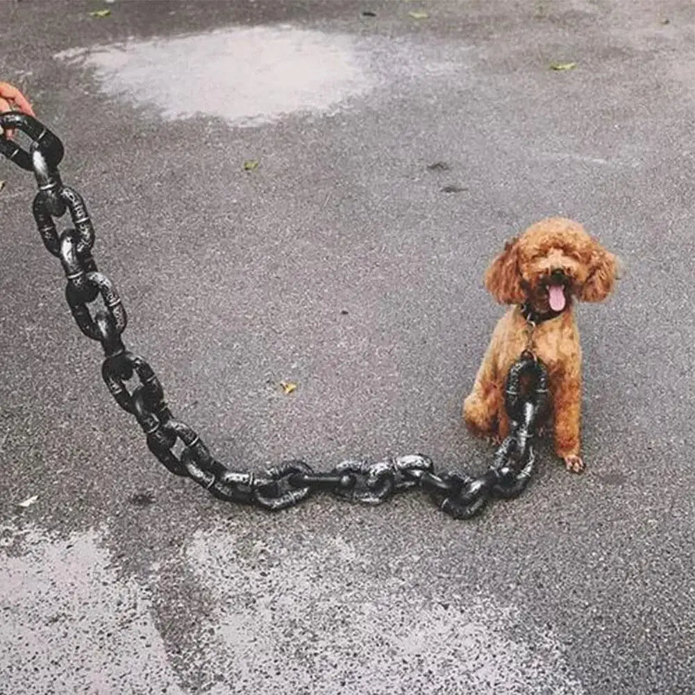 Simulated Plastic Dog Traction Chain