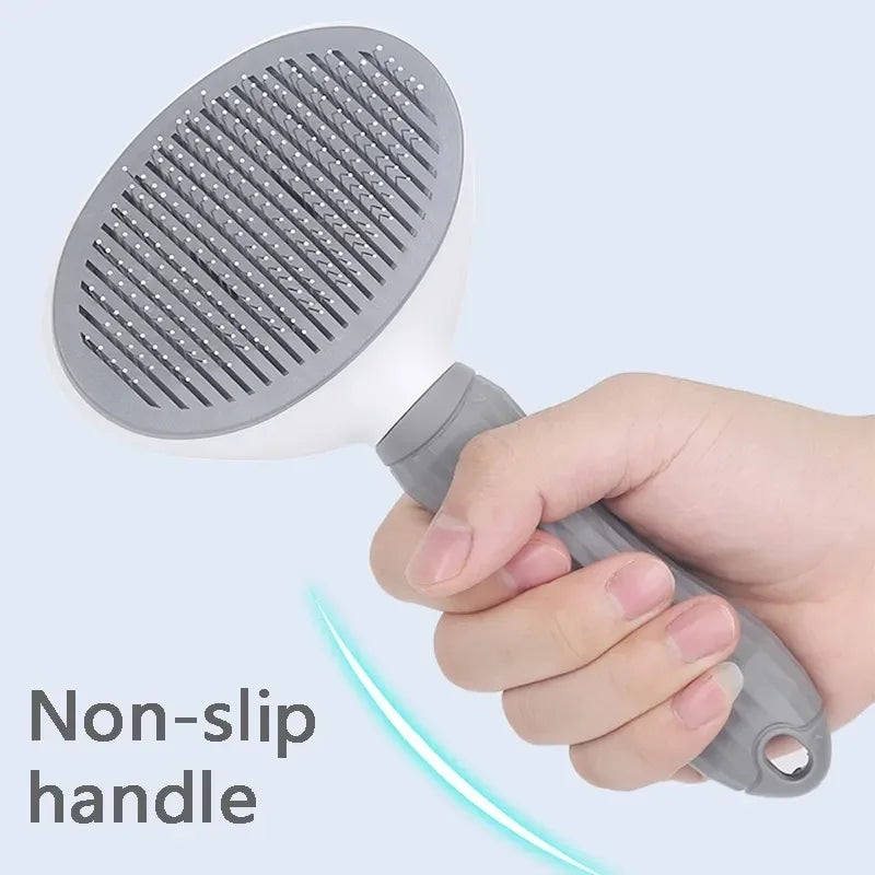 Self-Cleaning Cat Hair Removal Comb