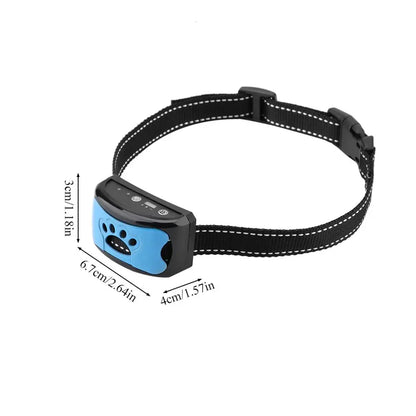 USB Rechargeable Ultrasonic Anti-Bark Dog Training Collar