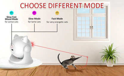 Automatic Rechargeable Cat Laser Toy