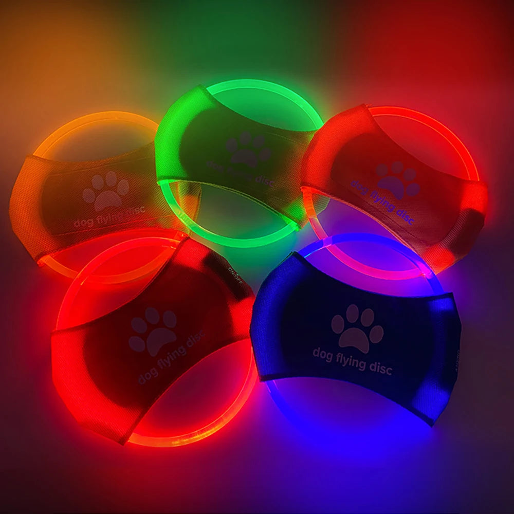 LED Dog Flying Discs