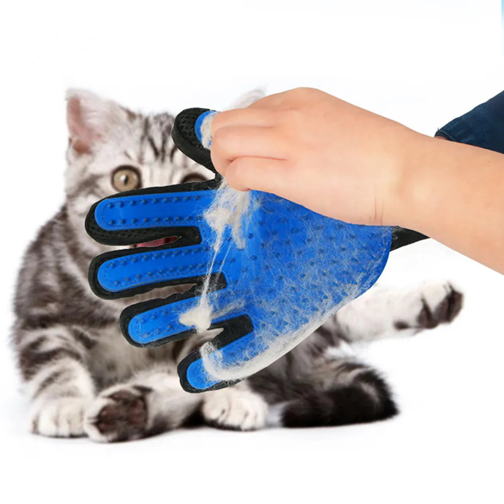 Cat & Dog Grooming Massage Gloves